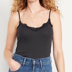 Old Navy Grey Lace Camisole NWT